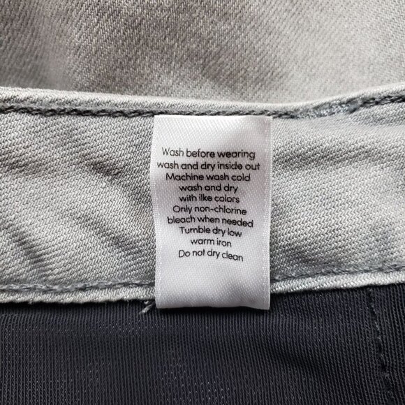 Athleta Sculptek Skinny Jeans Womens 4 Gray Mid Rise - Picture 7 of 8